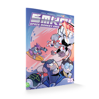 Space Monkey Knights Go! #3 (print)