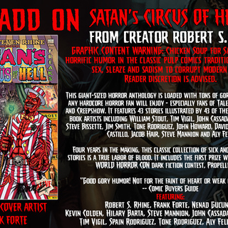 SATAN'S CIRCUS OF HELL TPB signed*