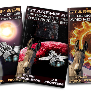 Starship Ass complete trilogy (paperbacks)