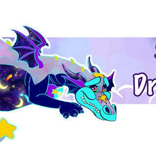 Star Dreamer (GIANT)  6ft Dream Keep Dragon Plush