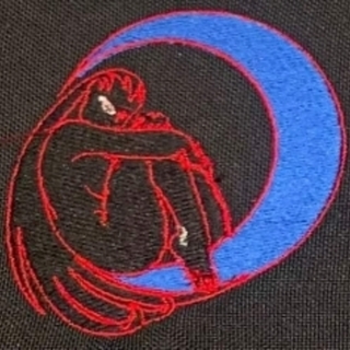 Voodoo Dolly iron on patch