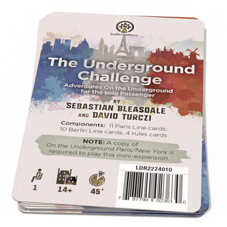 Solo mini-expansion: The Underground Challenge: Paris / New York PRE-ORDER *USA & Canada*