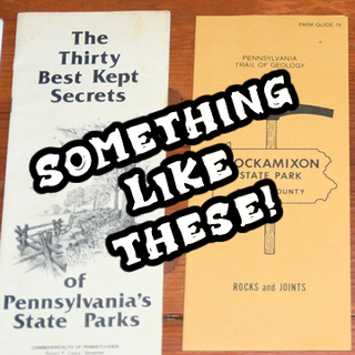 Printable "Prop" Camp Brochure with Property Map
