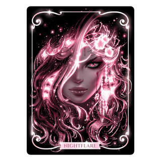 Metal Card: Veiled Mythmarked Nightflare