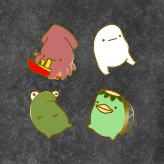 Potato Cryptids Mini Pins - Set B