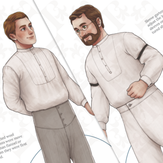 KS Exclusive Hugo and Seamus Paper Doll Set