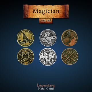 Magician Coin Set