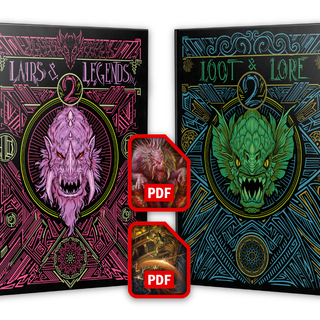 Lairs & Legends 2 Limited-Edition Alt Covers & PDFs