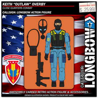 KEITH “OUTLAW” OVERBY action figure