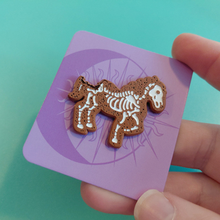 Mini Cookie Horse Pin