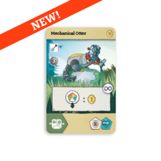 Rat of Wistar - Mechanical Otter Promo Card