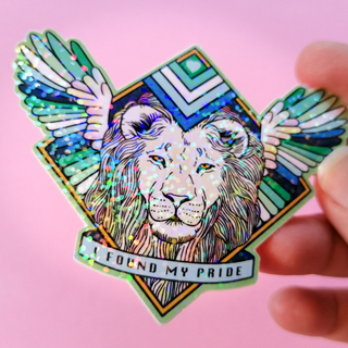 Ace Pride Lion Sticker