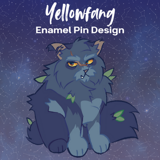 Yellowfang Enamel Pin