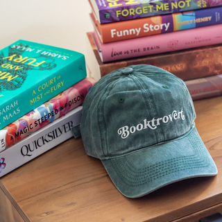 Booktrovert Hat - Washed Green