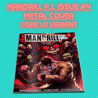 Metal Cover MANDRILL P.I. Issue #5 Core Lo Variant