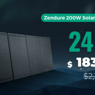 Zendure 200W Solar Panels *4