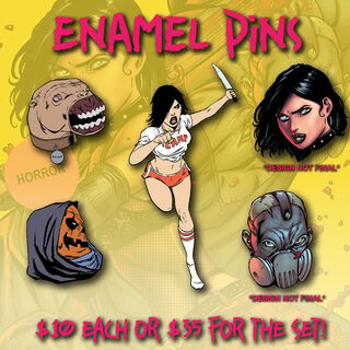 Enamel Pin Set