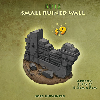 RU12 - Small Ruined Wall