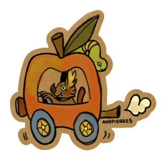 Early Bat Gets the Worm (48 hr promo sticker)