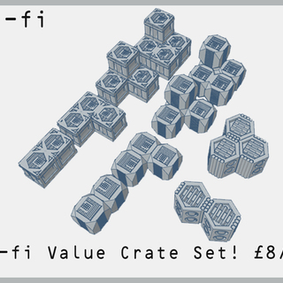 Optional Extra - Sci-fi Value Crate Set