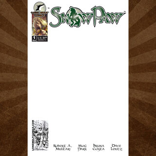 Snow Paw #1 Sketch Cover