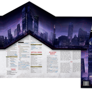 Gamemaster Screen for KULT: Divinity Lost