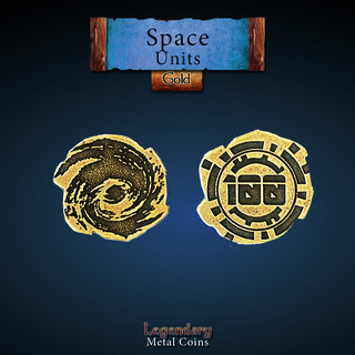 Space Unit Gold 100 Coins