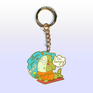 Keychain Clear Your Mind Shark