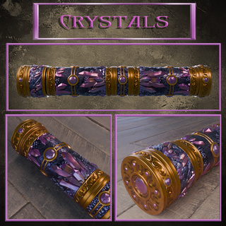 Crystals tube