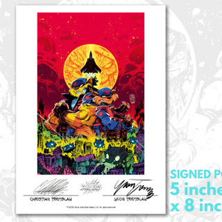 Signed Limited Postcard (Art: Jorge Corona)