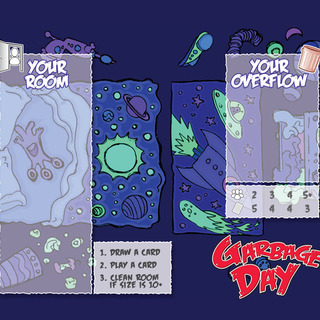 Neoprene "Glow Style" Boy's Room Playmat (9.5 x 8.5 Inches)