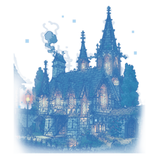Digital Papercraft Town - Eerie Estates