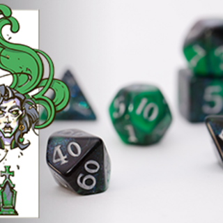 Necromancer dice that smell like DIRT!