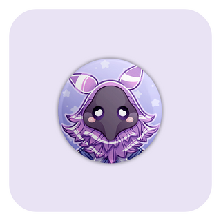 Genshin Impact Abyssal Mage Electro Badge Button