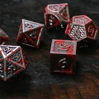 Dragonslayer Metal Dice Set