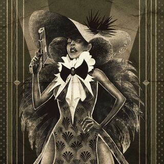 Femme Fatale art Print