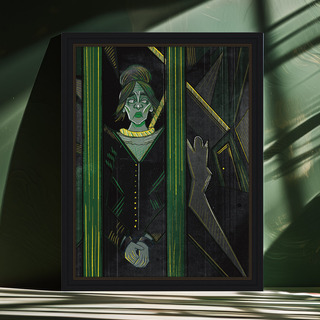 'Justines Execution' Art Print