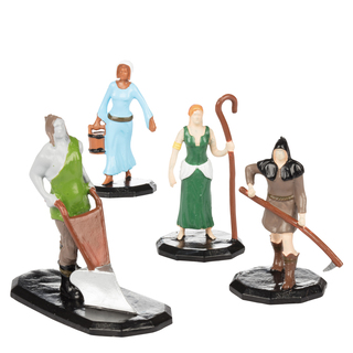 *Painted Field Workers Set | Monster Adventure Townsfolk Minis
