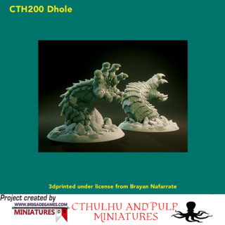 BG-CTH200 Dhole (1 resin model, unpainted)