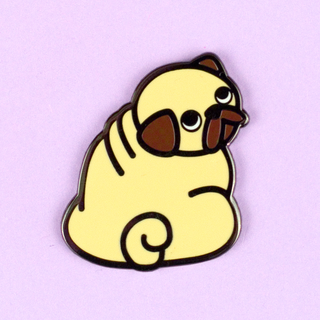 Fawn Pug Pin