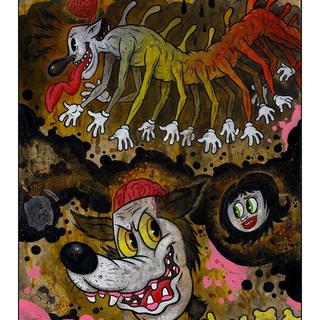 Centepede Terrors 8.5x11 Signed Print by Frank Forte