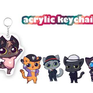 Kitten Keychains