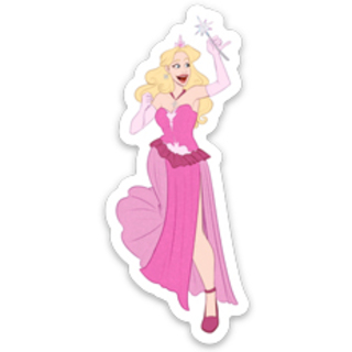 "Glinda" Sticker