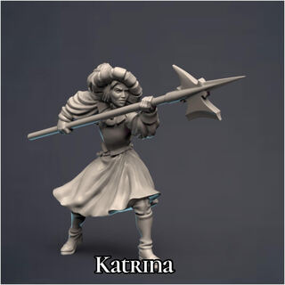 Katrina, Blackhearts Infantry.