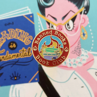 Banned Book Club Pin