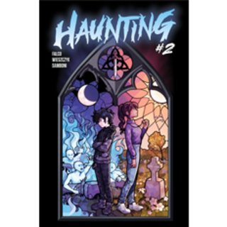 HAUNTING #2 - "Bram & Faith Stained-glass" Cvr C*