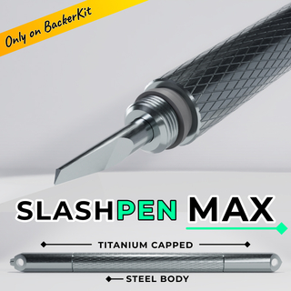 SlashPen Max in Titanium