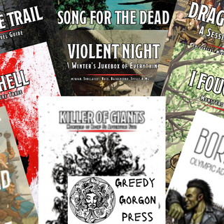 Greedy Gorgon Press Back Catalogue Digital Zine