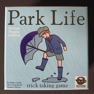 Park Life: People, deluxe sized (includes pocket sized game, plus advanced people cards expansion, and wooden berry and train tokens, and limited edition stickers)