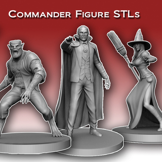 5 Commander STL Figures